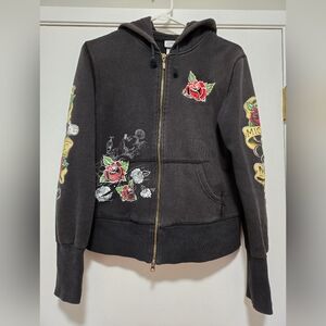 Vintage Mickey Rose Tattoo Hoodie